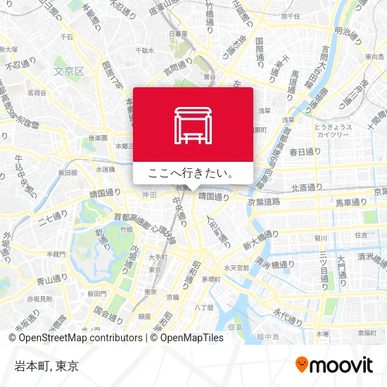 岩本町地図