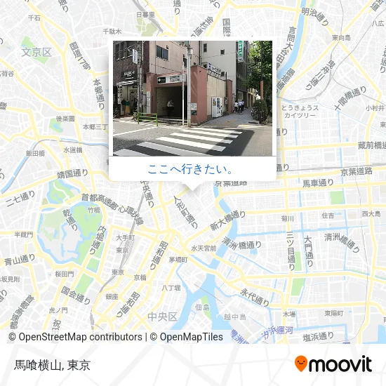 馬喰横山地図