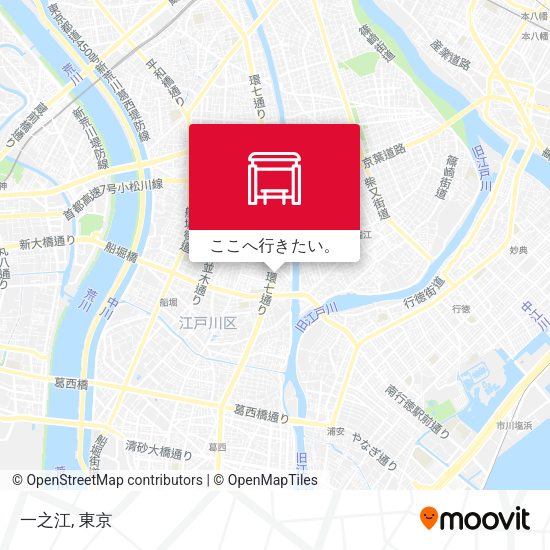 一之江地図