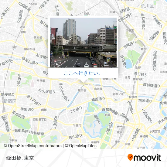 飯田橋地図