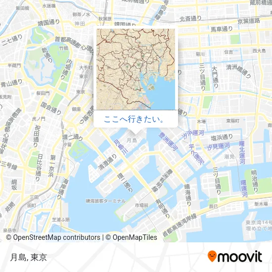 月島地図