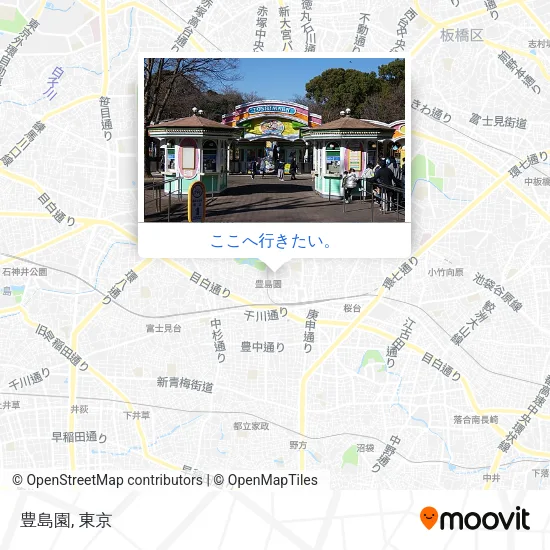 豊島園地図