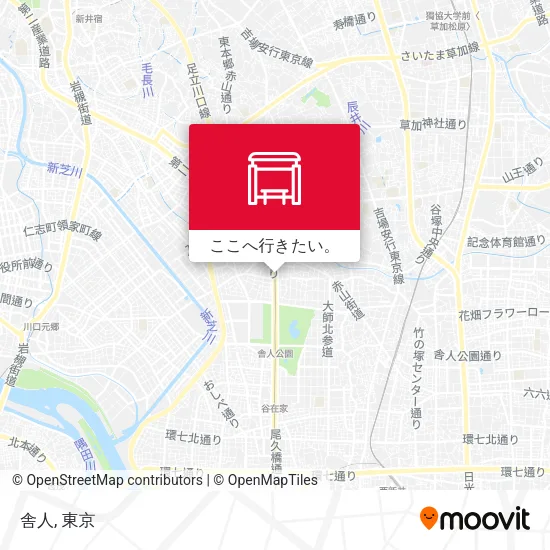 舎人地図