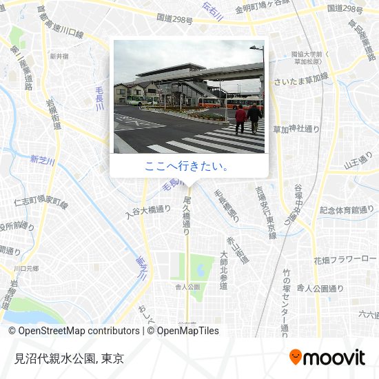 見沼代親水公園地図