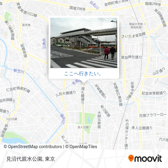 見沼代親水公園地図