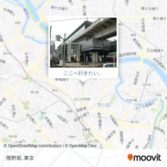 熊野前地図