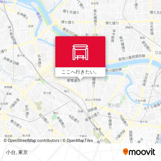 小台地図