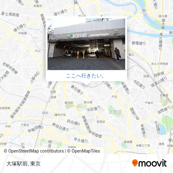 大塚駅前地図