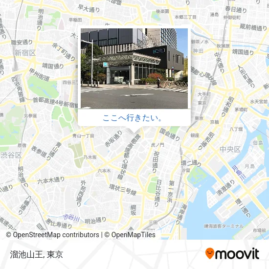 溜池山王地図