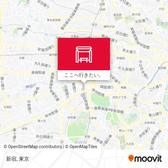 新宿地図