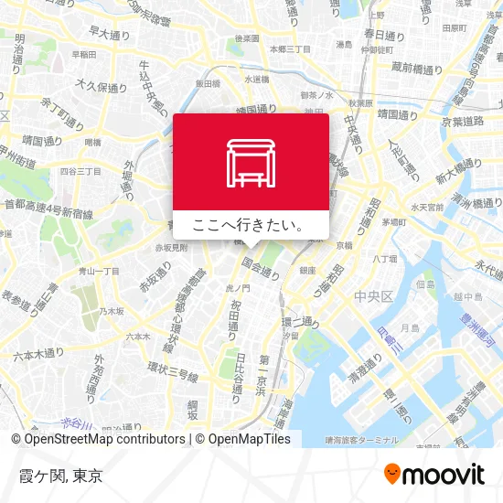 霞ケ関地図