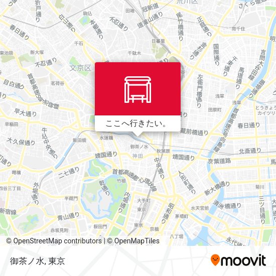 御茶ノ水地図