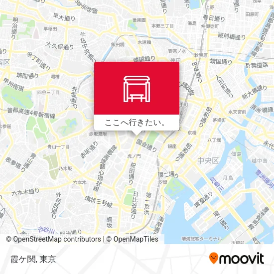 霞ケ関地図