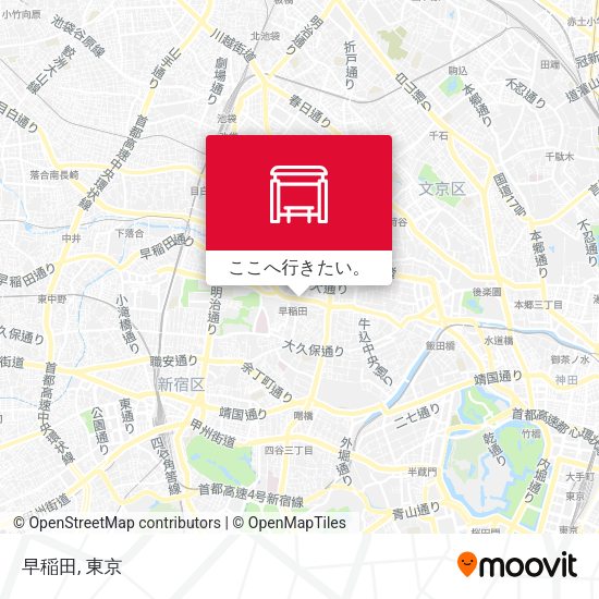 早稲田地図