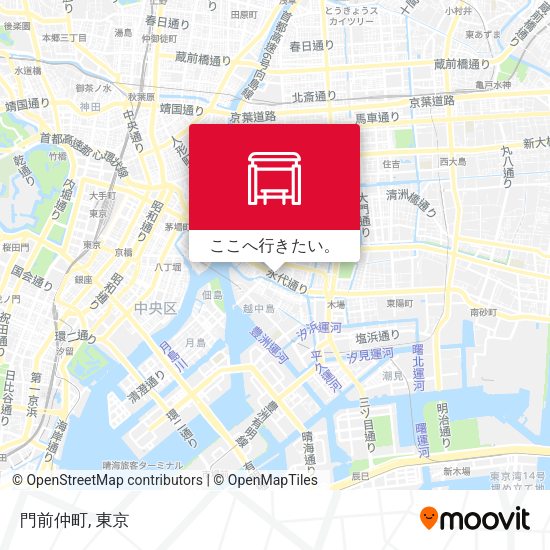 門前仲町地図