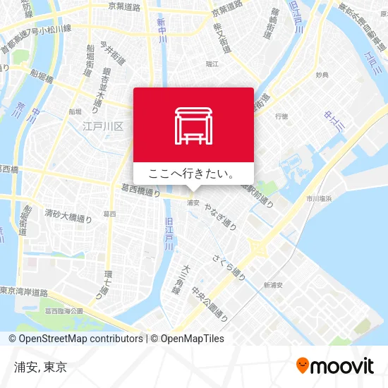 浦安地図