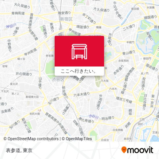 表参道地図