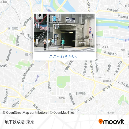 地下鉄成増地図