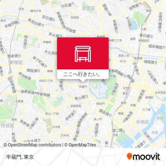 半蔵門地図