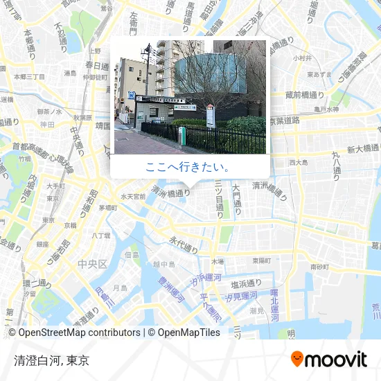 清澄白河地図