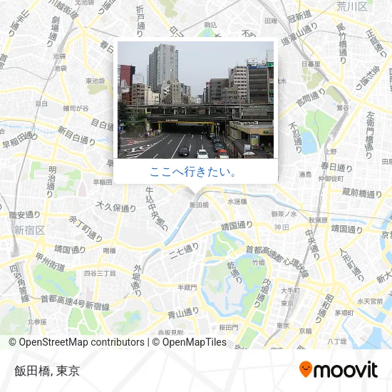 飯田橋地図