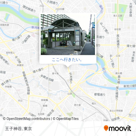 王子神谷地図
