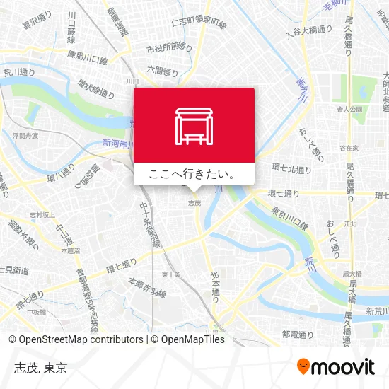 志茂地図