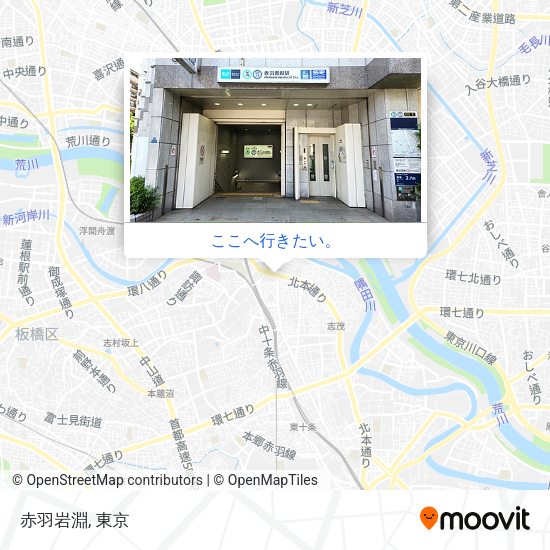 赤羽岩淵地図