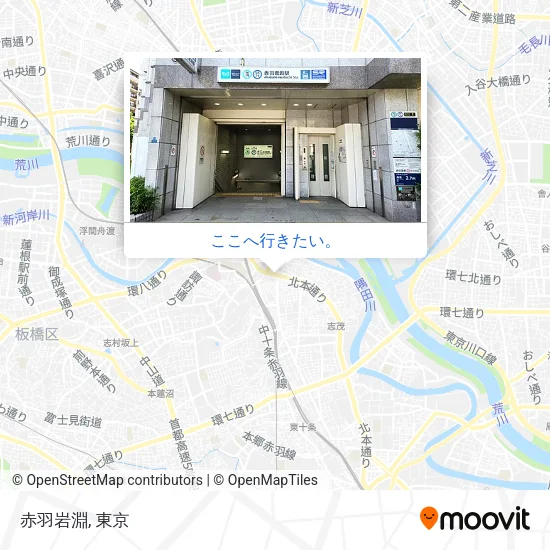 赤羽岩淵地図