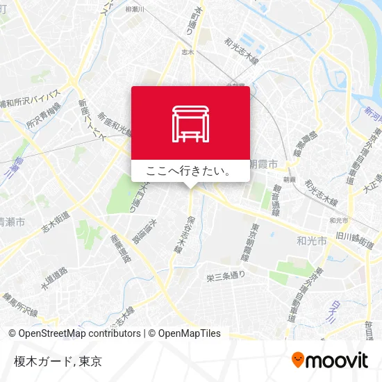 榎木ガード地図