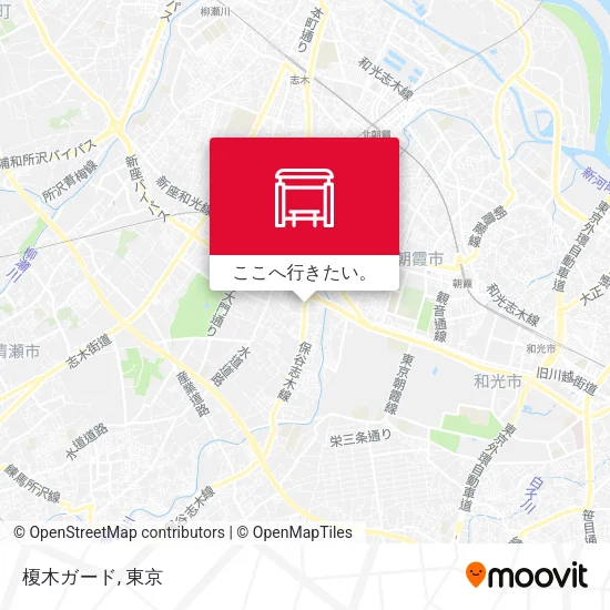 榎木ガード地図