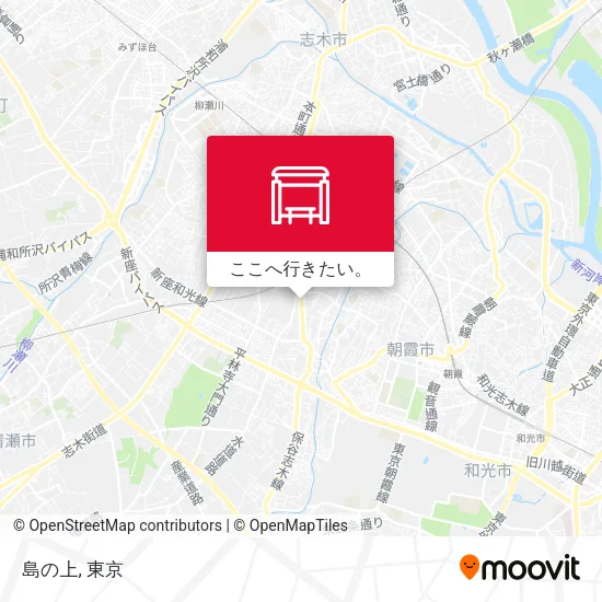 島の上地図