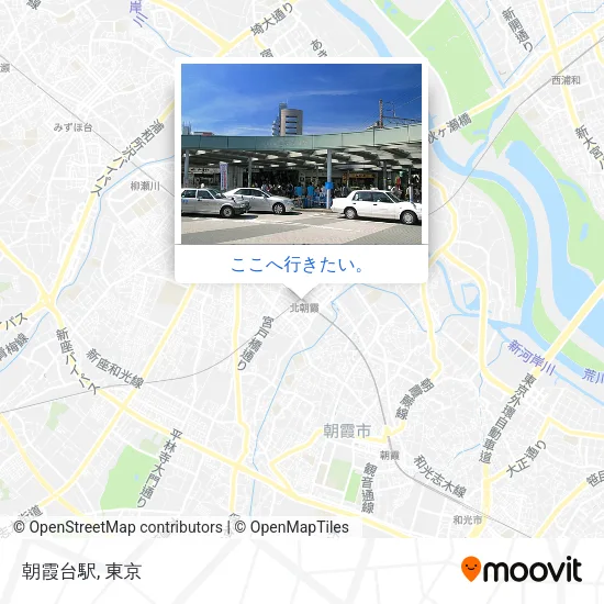 朝霞台駅地図
