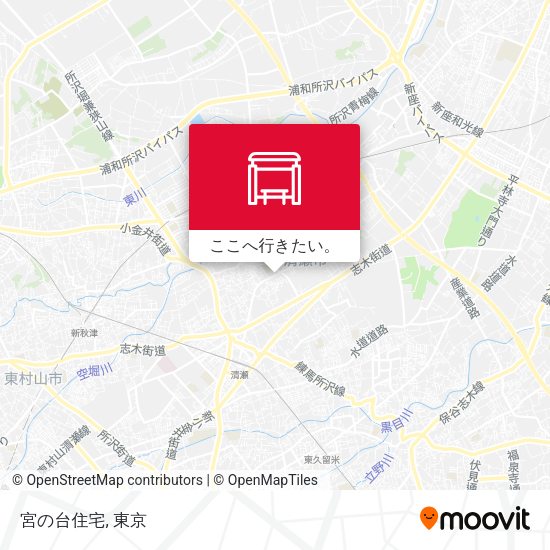 宮の台住宅地図