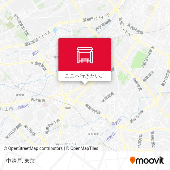 中清戸地図