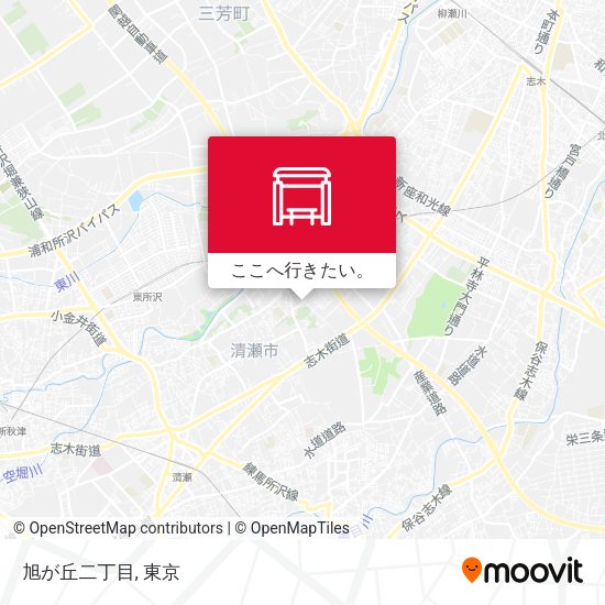 旭が丘二丁目地図