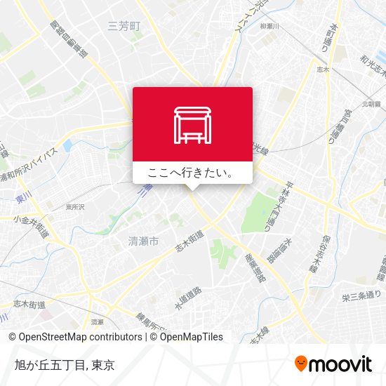 旭が丘五丁目地図