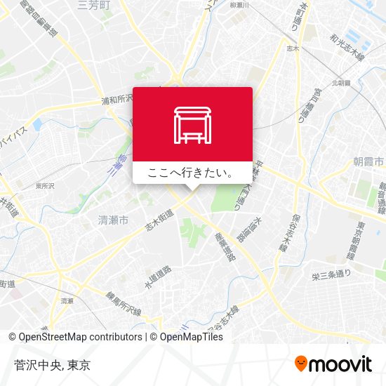 菅沢中央地図