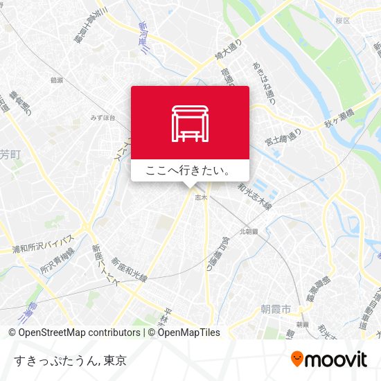 すきっぷたうん地図