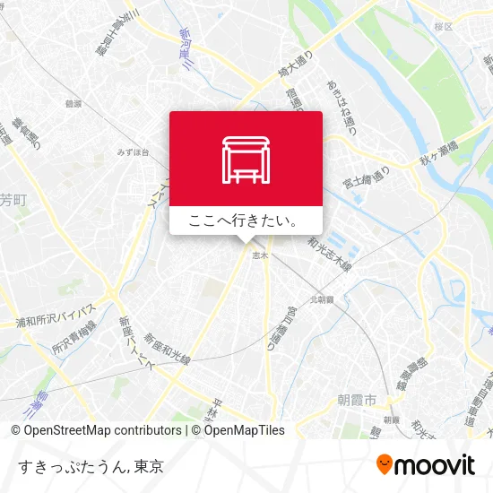 すきっぷたうん地図