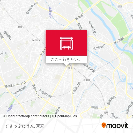 すきっぷたうん地図