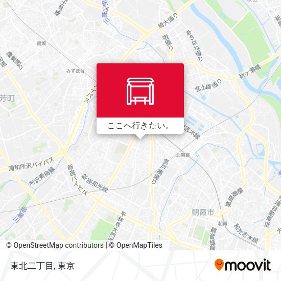 東北二丁目地図