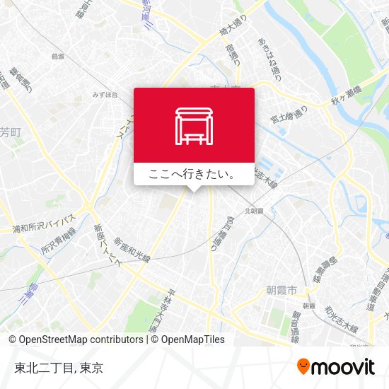 東北二丁目地図
