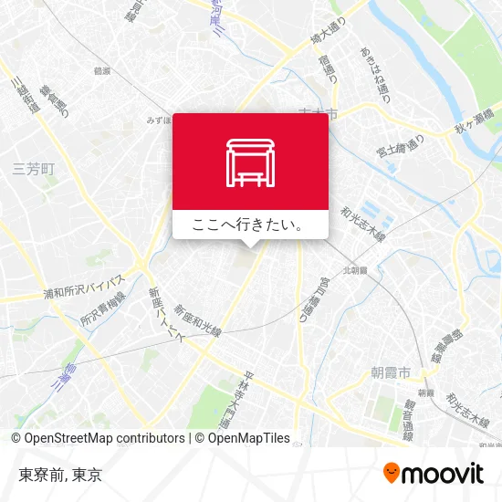 東寮前地図
