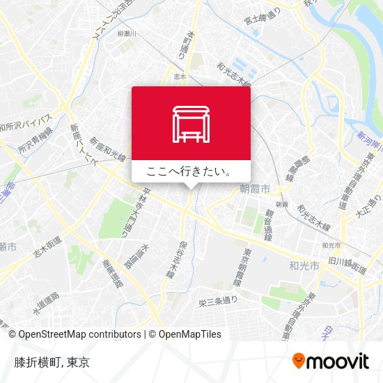 膝折横町地図