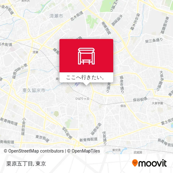 栗原五丁目地図