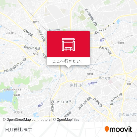 日月神社地図