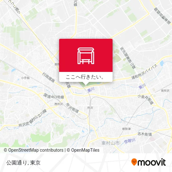 公園通り地図