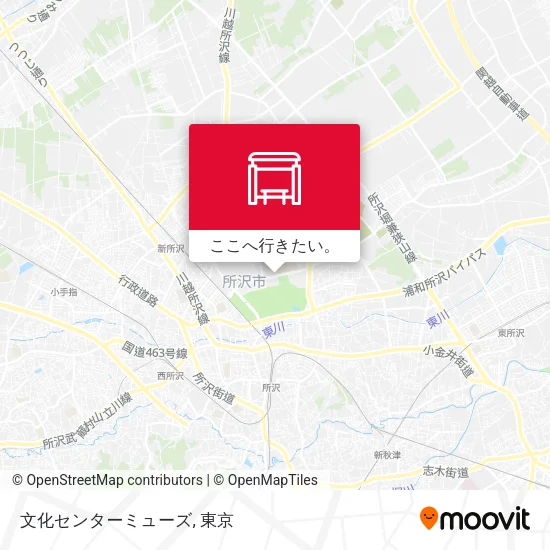 文化センターミューズ地図