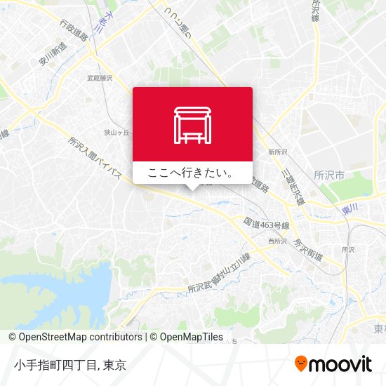小手指町四丁目地図